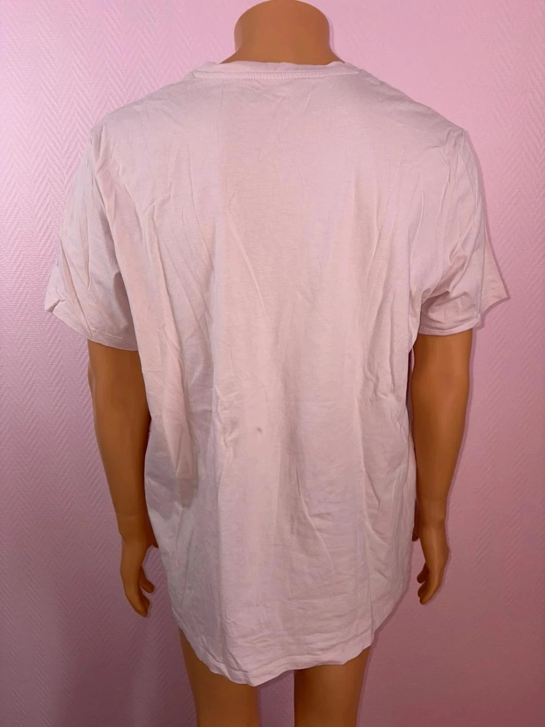 Men's Celio XXL light pink T-shirt – photo 5